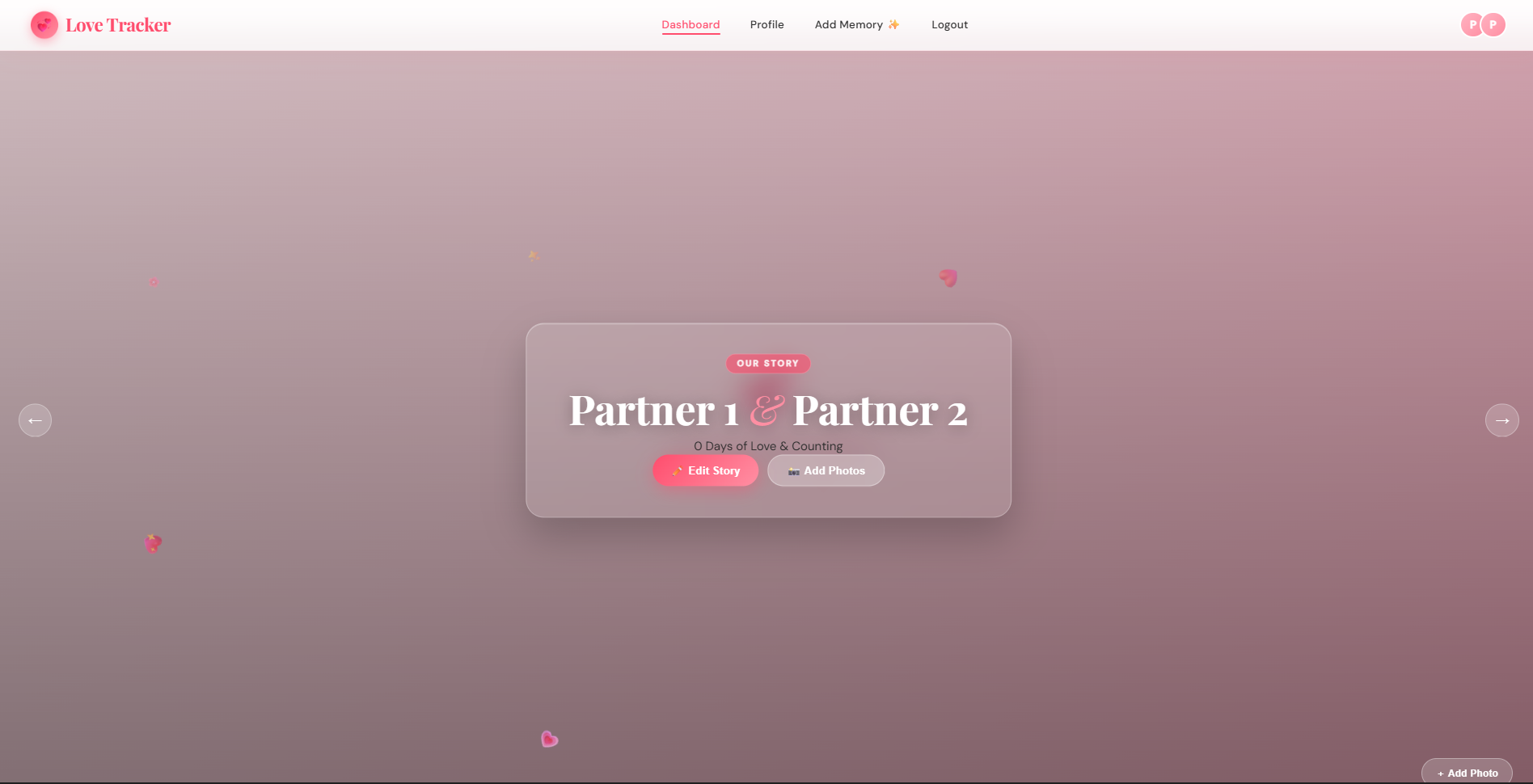 Couple Tracker screenshot